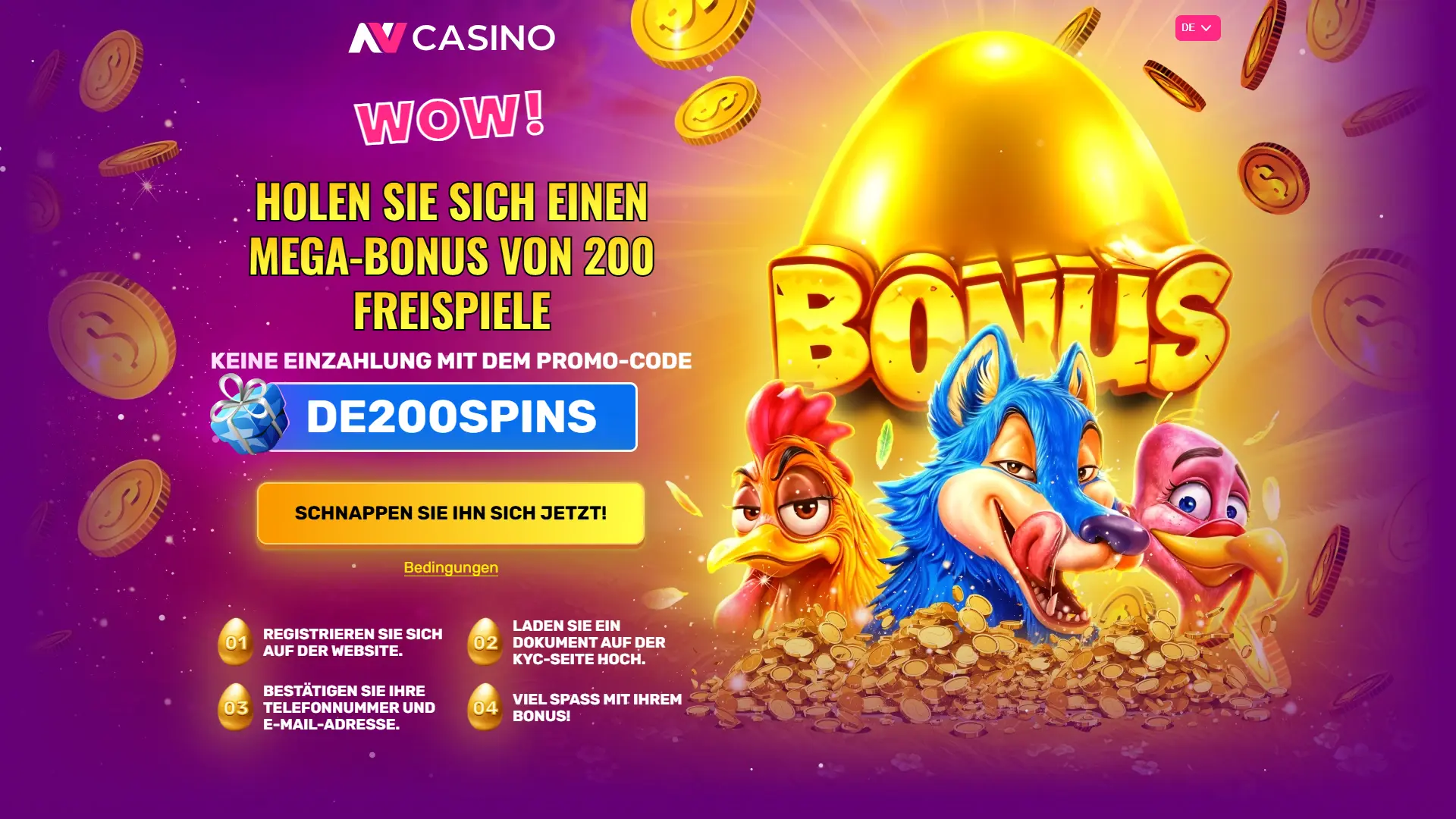 Casino Bonus Code ohne Einzahlung 2026 No Deposit Bonus Codes