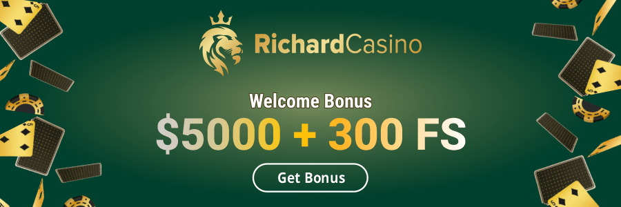 Review of Richard Casino 2024 | Welcome pack - $5000 + 300 FS