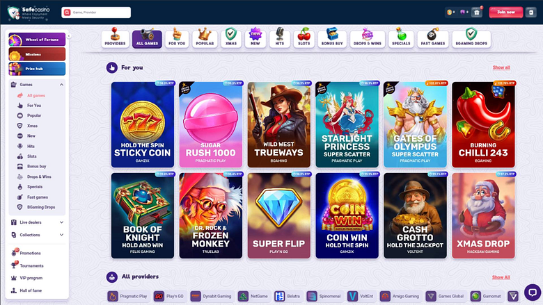Avis & Évaluations de SafeCasino 2026