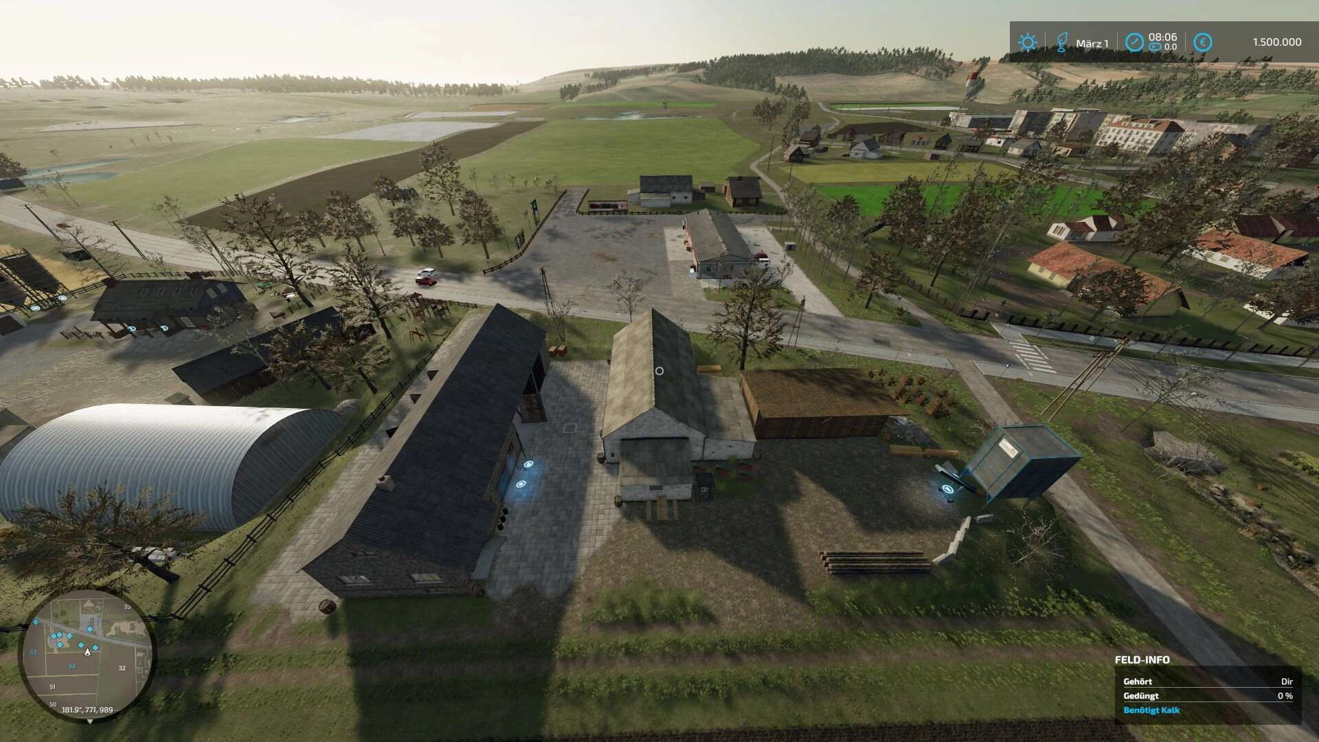 Savegame Zielonka v1.0 FS22 Mod | Farming Simulator 22 Mod